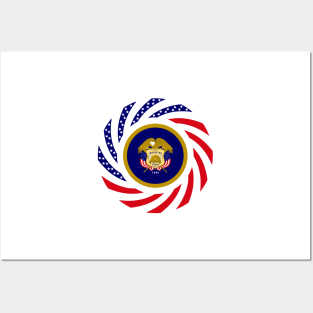 Utah Murican Patriot Flag Series Posters and Art